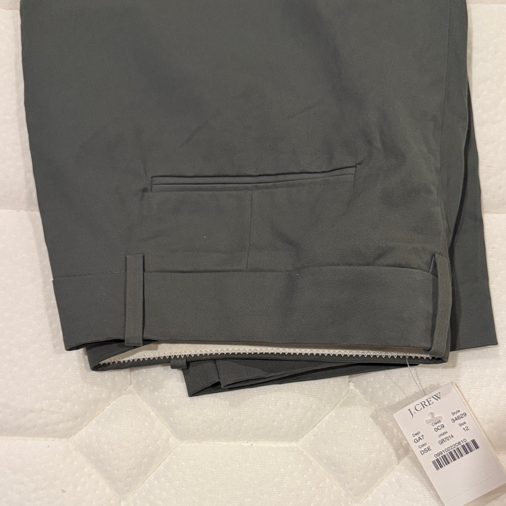 J. Crew Charcoal Trousers NWT